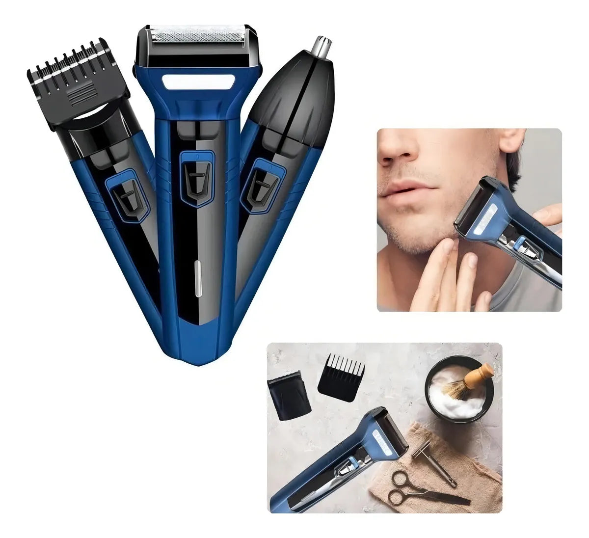 Maquina De Afeitar 3 En 1