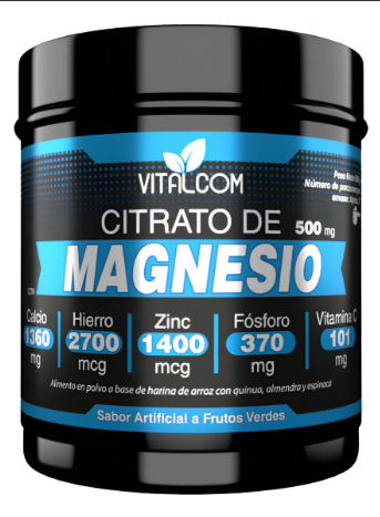 Citrato De Magnesiox500