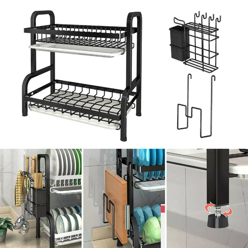 Secaplatos Escurridor Loza 2 Niveles